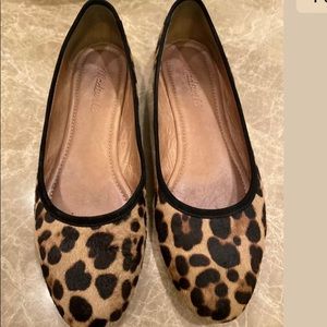 Madewell Calf Hair Ballet Flat Sizd 8